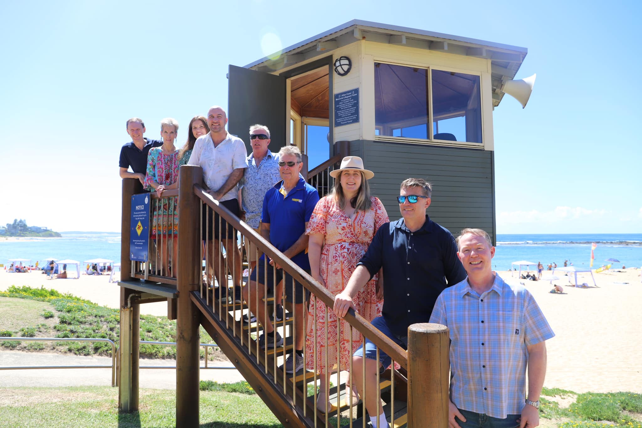 Toowoon Bay SLSC Lifeguard Tower Named After Allan Cook Main Image